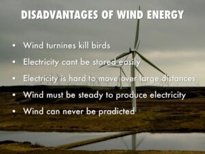 Disadvantages of Wind Energy