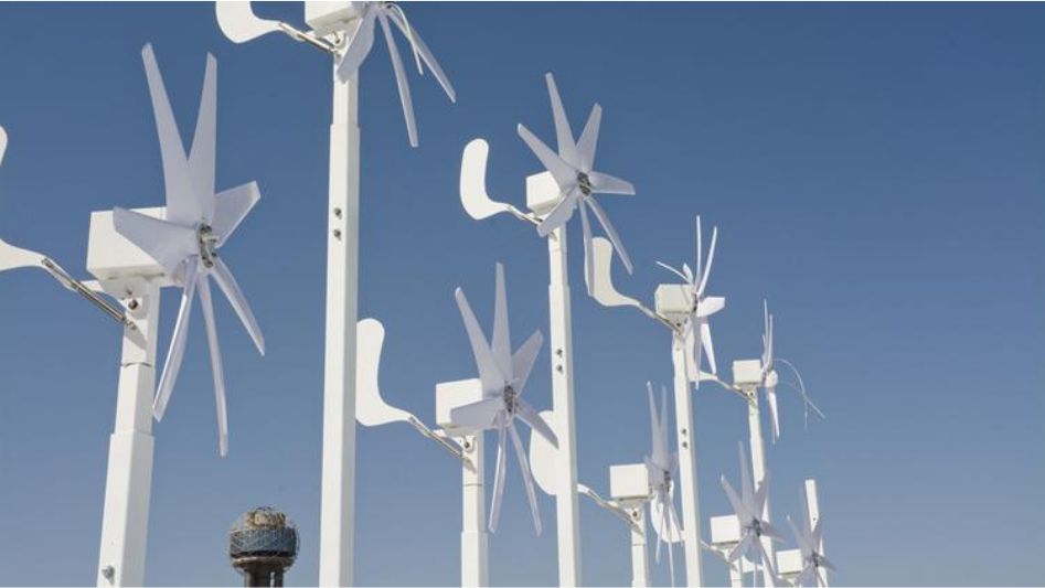 vertical axis wind turbines