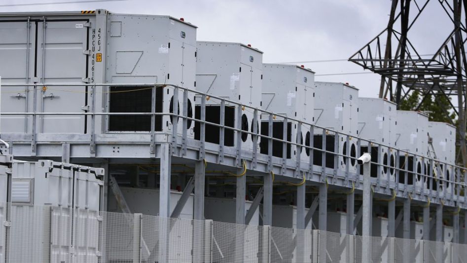 Machine Powering Wind And Solar Energy