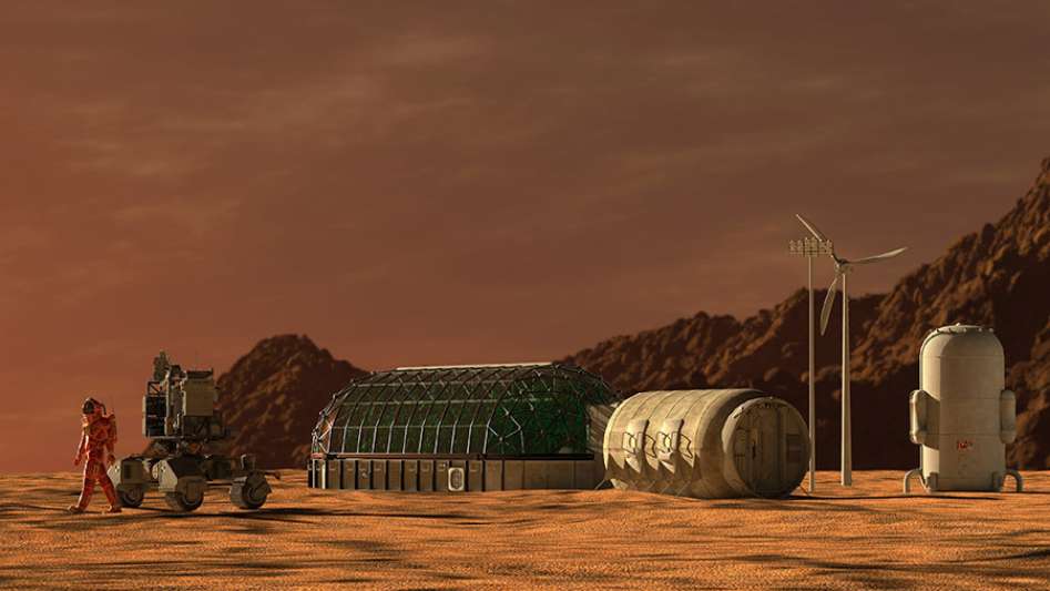 Wind Turbines on Mars