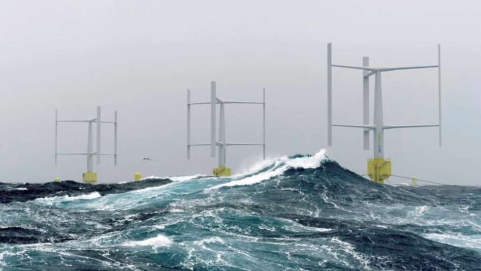 Vertical Axis Wind Turbines Offshore