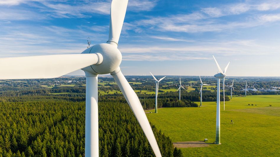 1. Wind turbines lessen the risks of climate change