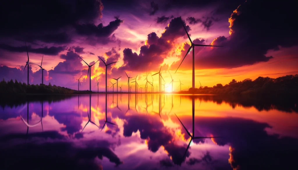 Exploring the Beauty and Efficiency of Wind Farms